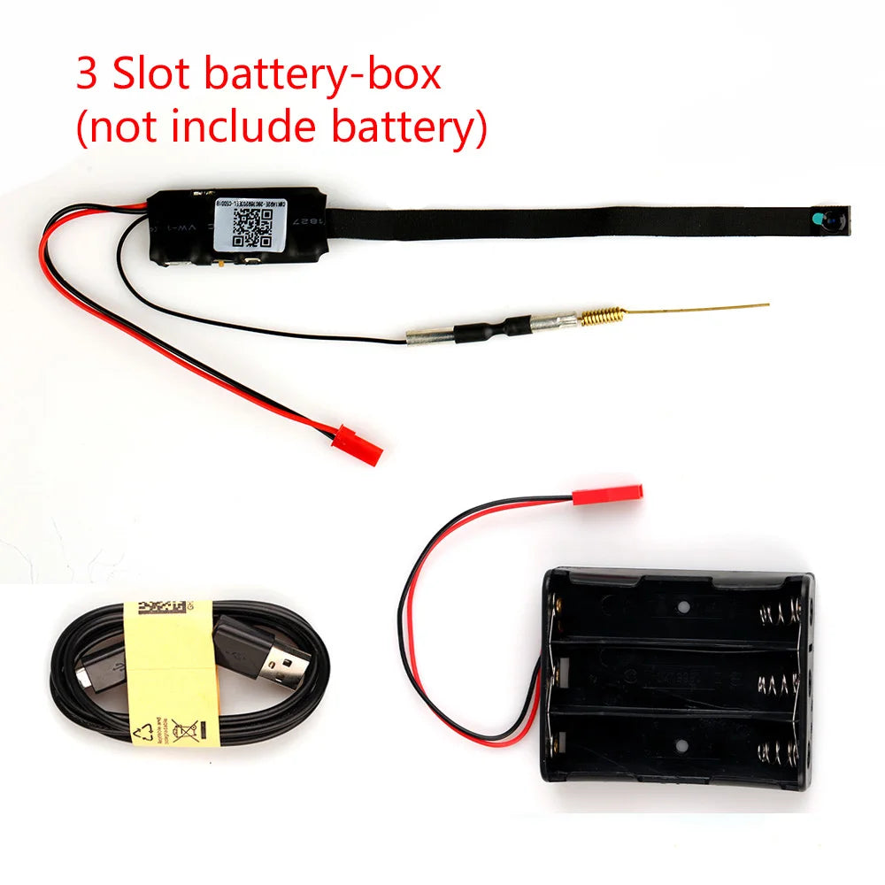 Spy Tech Flexible Hidden Camera with a unique building block design, equipped with a 1200 mAh battery, 1080P HD resolution, night vision, and motion detection. Ideal for home security, baby monitoring, and pet surveillance